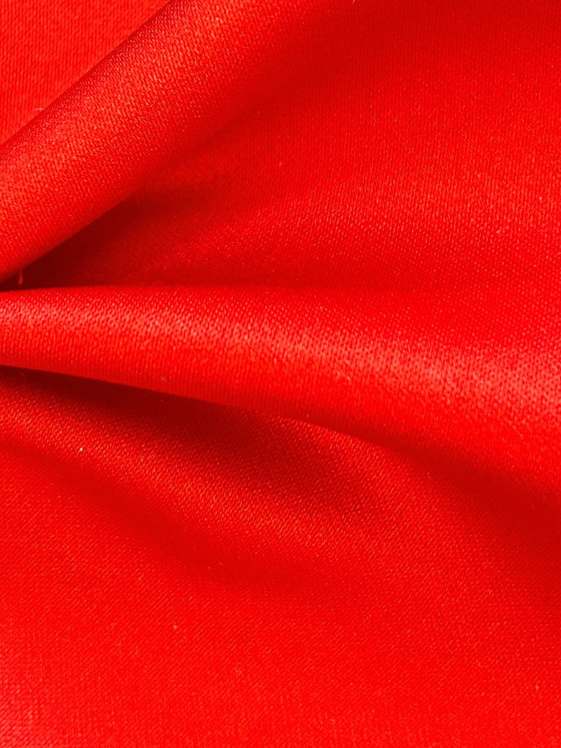 Satin Polyester Écarlate - Majestic