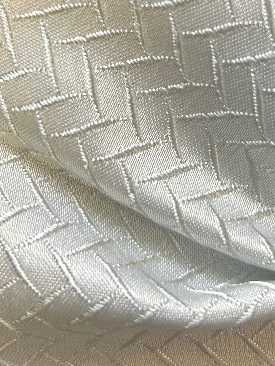 Tissu Gilet Argent - Genève