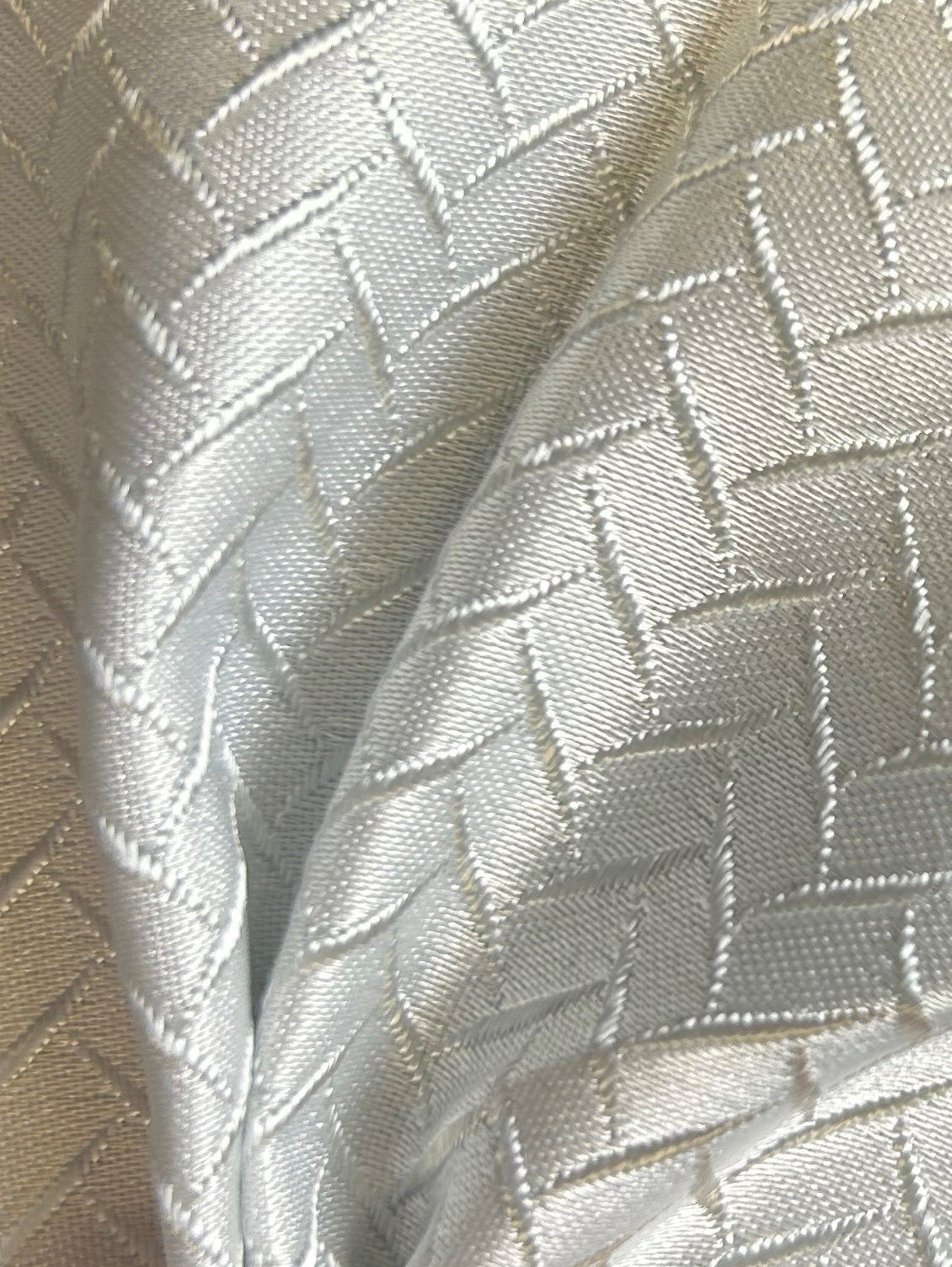 Tissu Gilet Argent - Genève