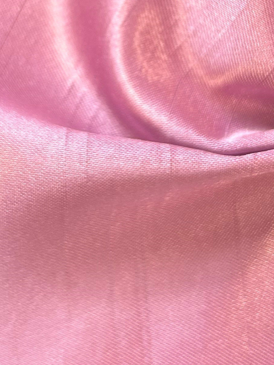 Dupion en satin de polyester Sorbet - Clarté