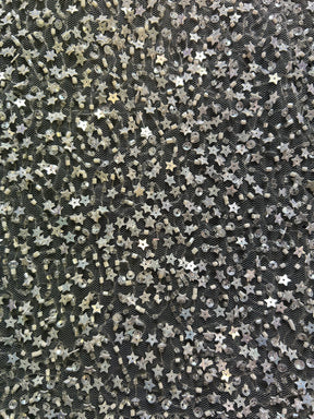 Tulle à paillettes ivoire - Sprinkle