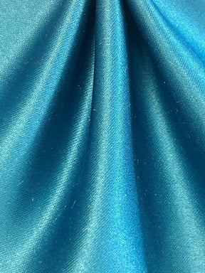 Satin Polyester Bleu Sarcelle - Majestic