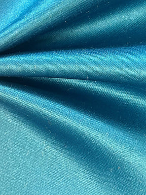 Satin Polyester Bleu Sarcelle - Majestic