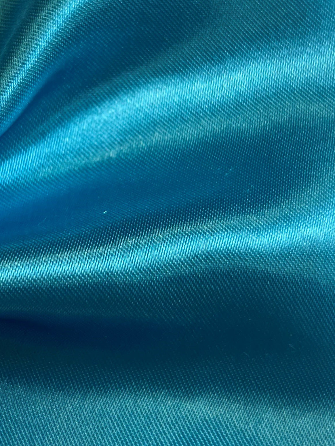 Satin Polyester Turquoise - Ascot