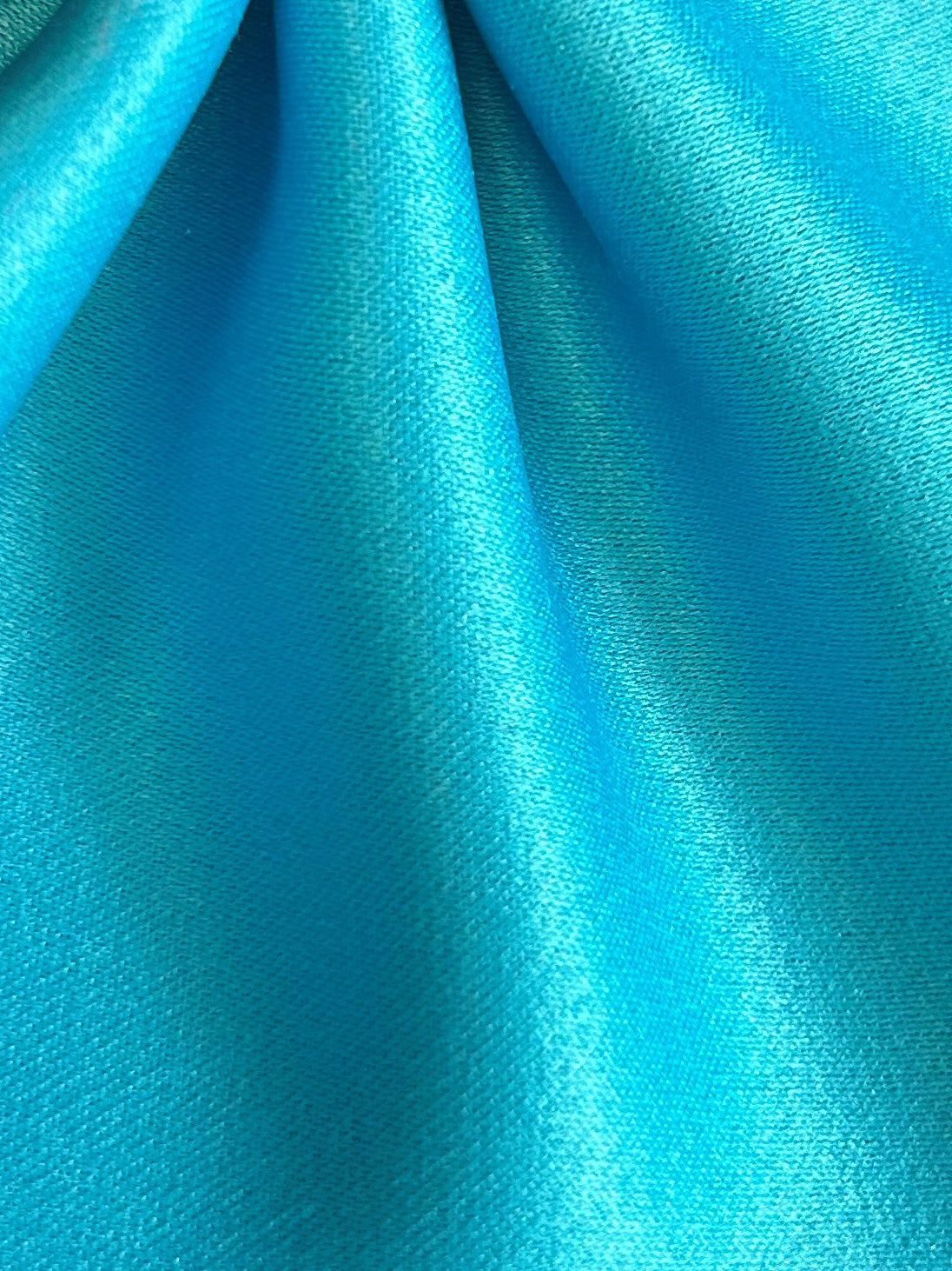 Crêpe Endos Satin Turquoise - Princesse