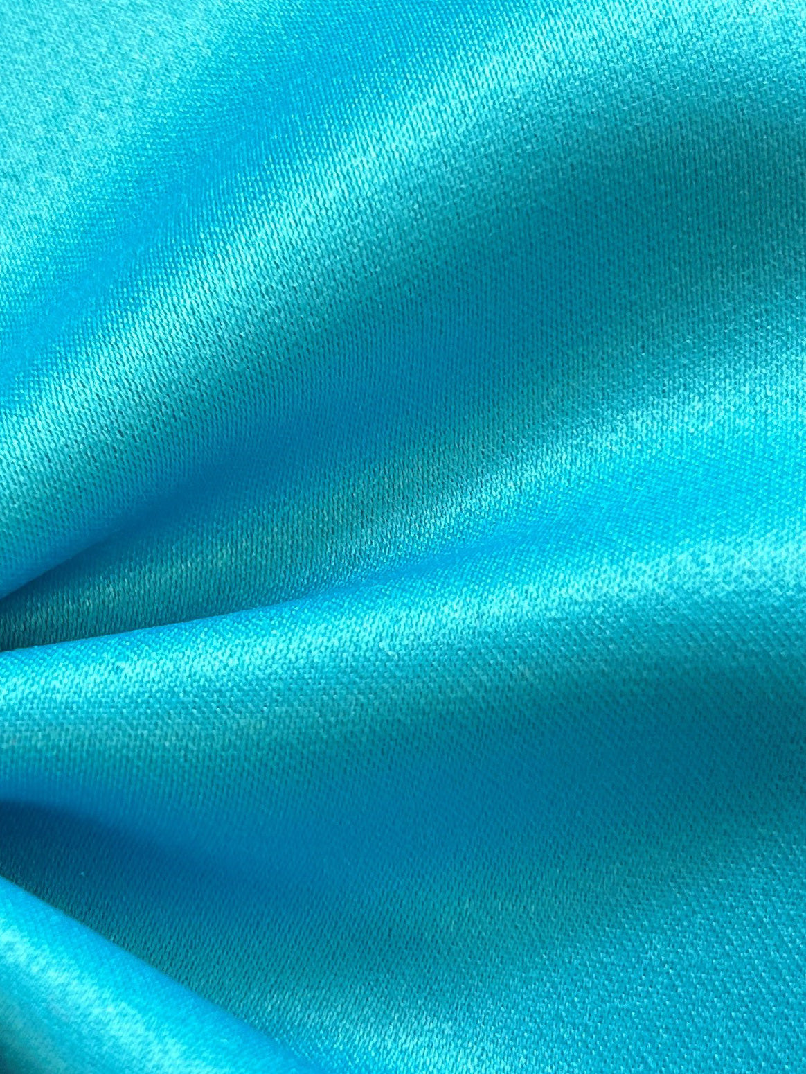 Crêpe Endos Satin Turquoise - Princesse