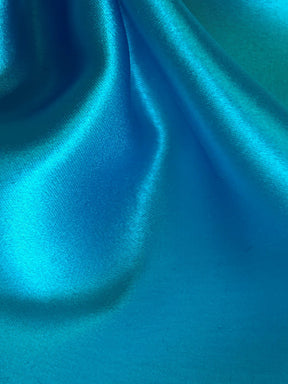 Satin de Soie Turquoise - Splendeur