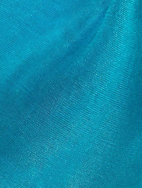 Mousseline de Soie Turquoise - Tempest