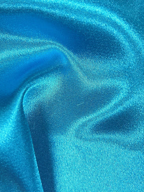 Satin Stretch Polyester Turquoise - Empathie