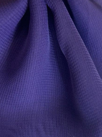 Mousseline Polyester Violette - Bienveillance