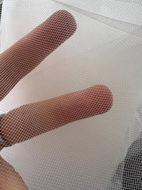 Tulle de mariée blanc pour voiles – Romance