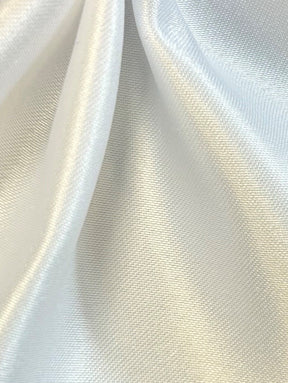 Satin Polyester Blanc - Majestic