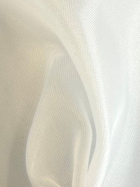 Tissu Doublure Polyester Blanc - Éclipse