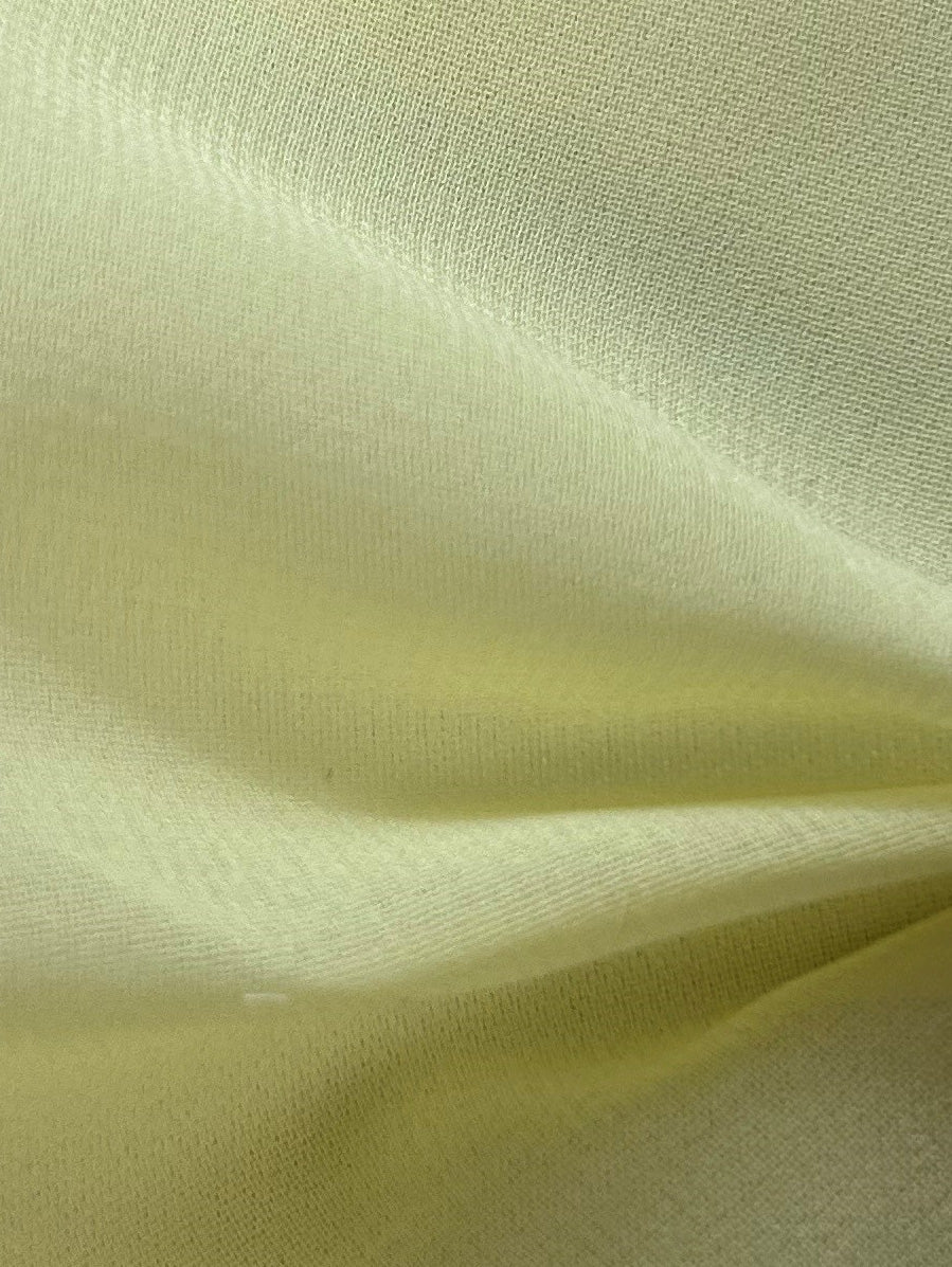 Tissu Mousseline de Polyester Jaune - Serendipity