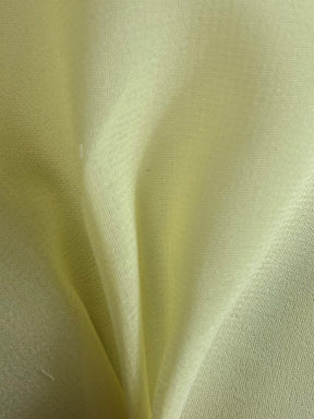 Tissu Mousseline de Polyester Jaune - Serendipity