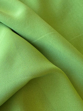 Mousseline de polyester vert citron - Bienveillance