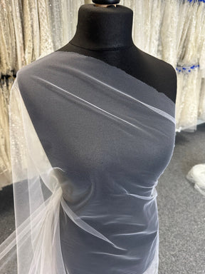 Tulle de mariée blanc pour voiles - Baritone