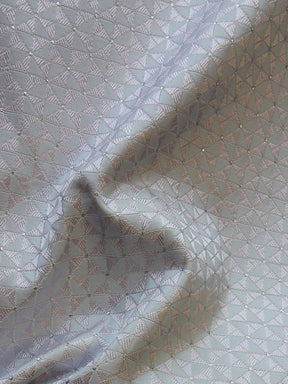 Tissu Jacquard Rose Pâle- Hambourg