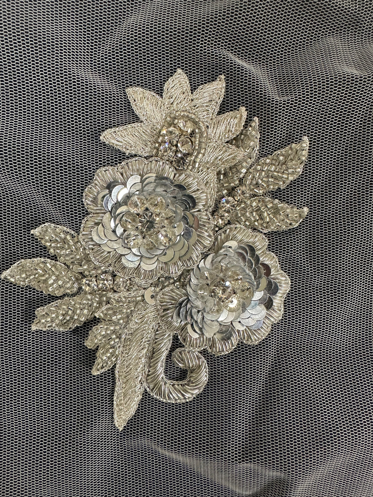 Applique en cristal brodée - Portal Bridal