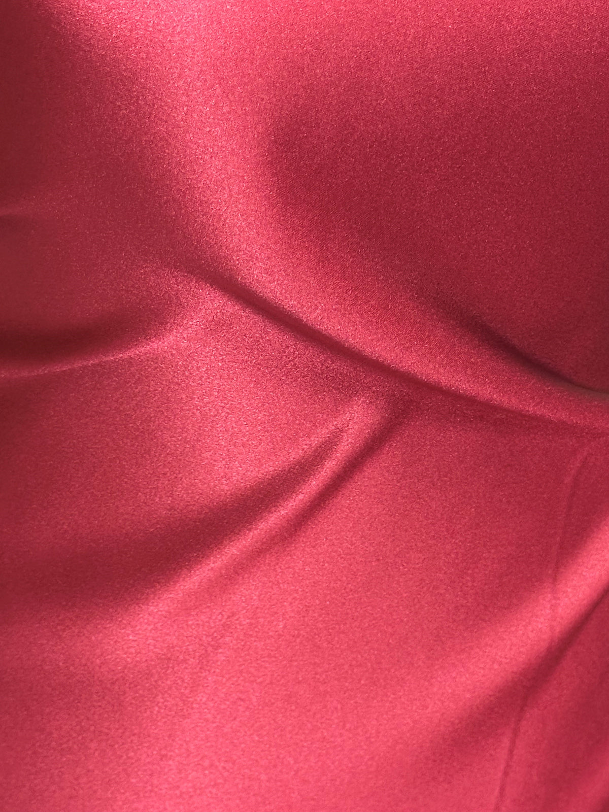 Satin duchesse en polyester bordeaux - Contessa