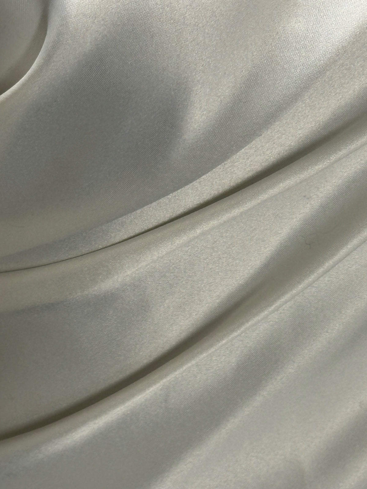 Satin Polyester Ivoire - Majestic