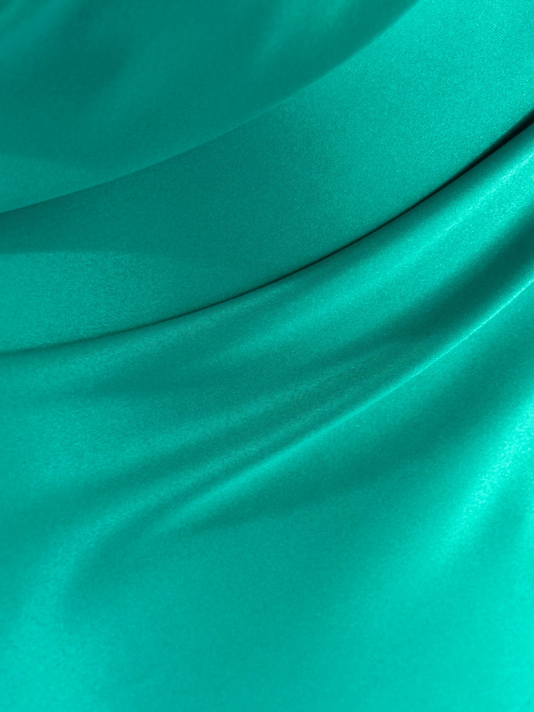 Satin Polyester Jade - Majestueux