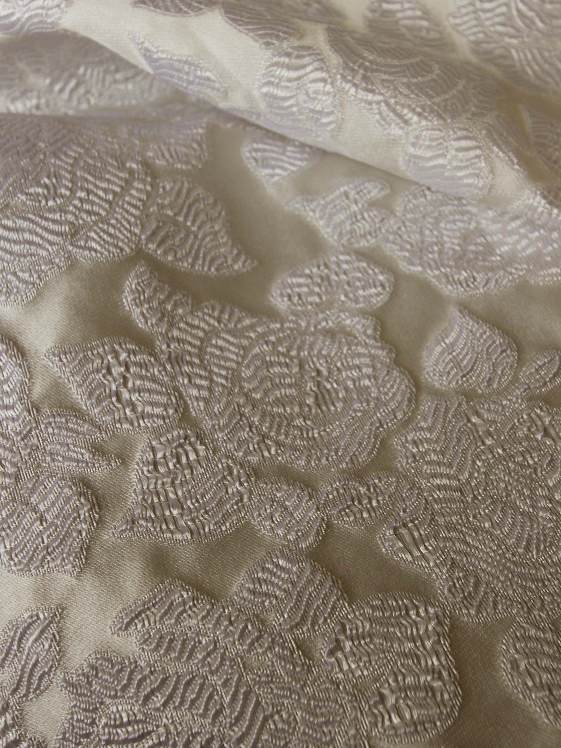 Brocart Jacquard Champagne - Fleur