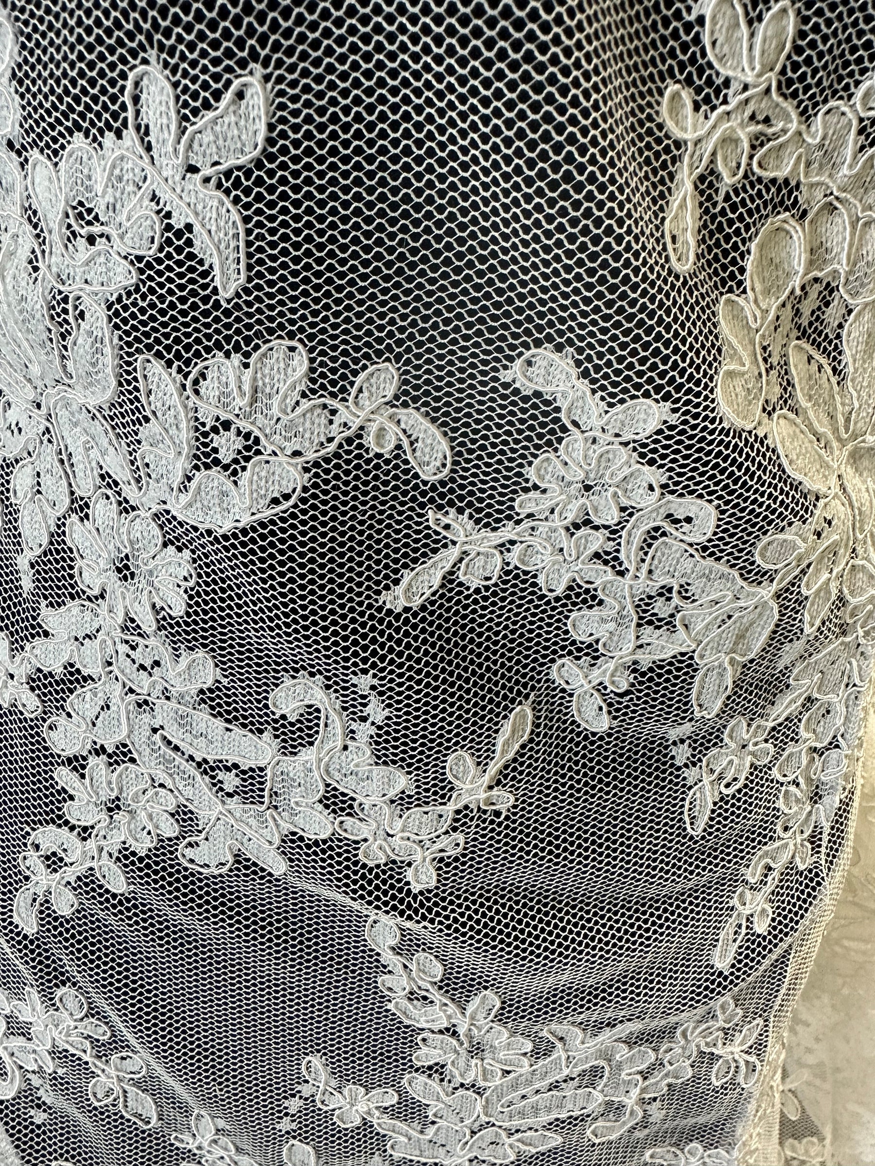 Dentelle ivoire à cordon - Cosima