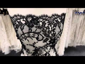 Dentelle Chantilly Noire - Kate