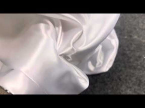 Satin Polyester Blanc - Ascot