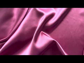 Satin Stretch Polyester Rose Foncé - Empathie