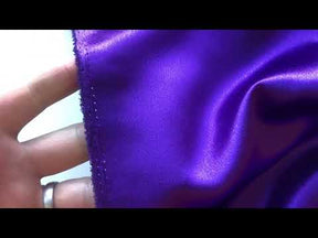 Satin Crêpe Polyester Violet - Desire