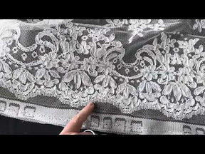 Dentelle ivoire à cordon - Cosima