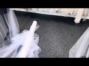 Tulle écologique blanc en soie pour voiles – Tender